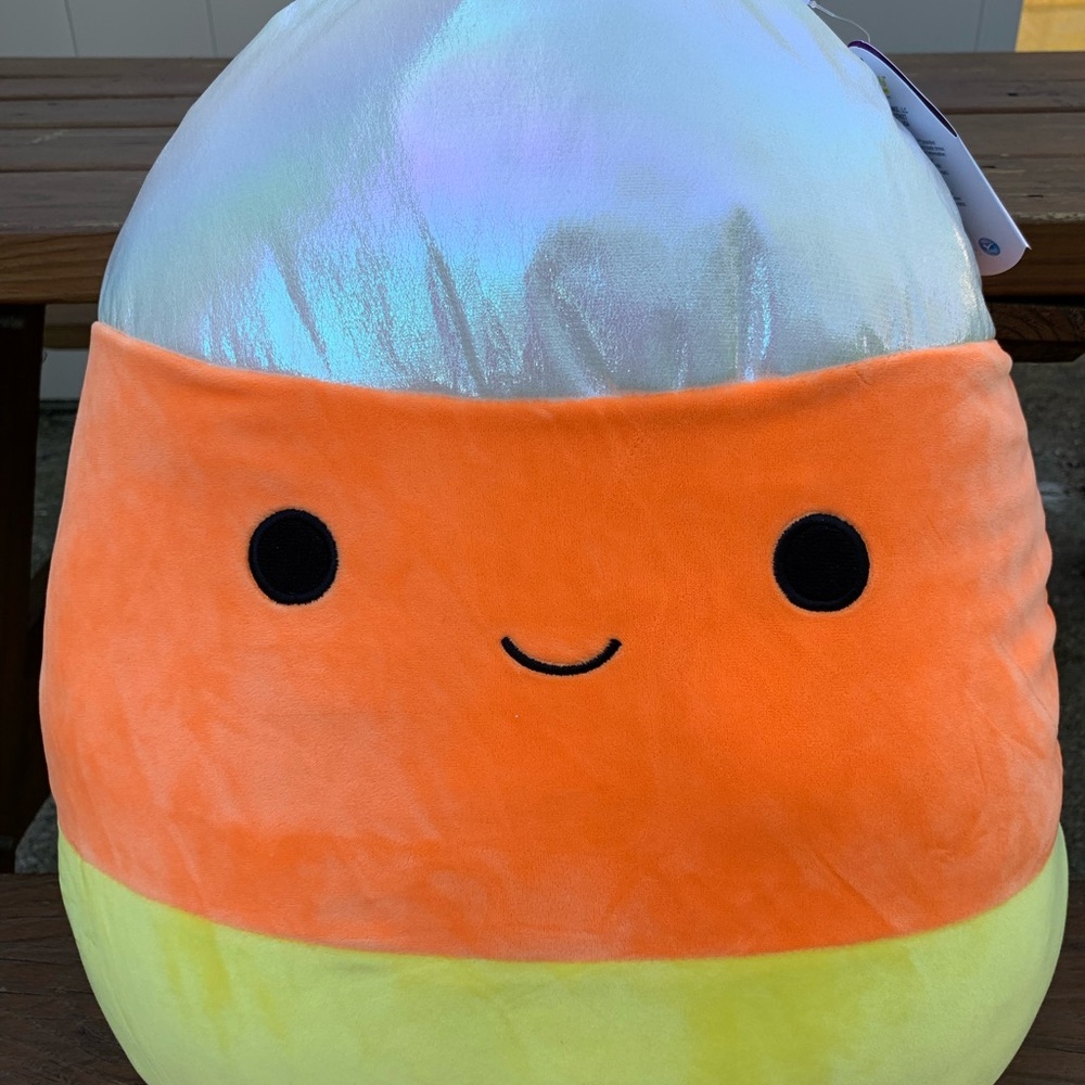 Squishmallows Cannon the Candy Corn 18" Stuffed Animal. Halloween 2021 NWT